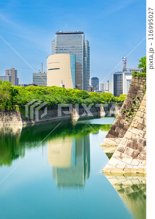 大阪市中央区大手前の大阪歴史博物館とNHK大阪 116995027