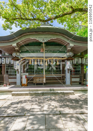 大阪市天王寺区玉造本町 真田山 三光神社(真田幸村ゆかりの地) 拝殿 大阪市天王寺区玉造本町 真田山 三光神社(真田幸村ゆかりの地) 拝殿 116995042