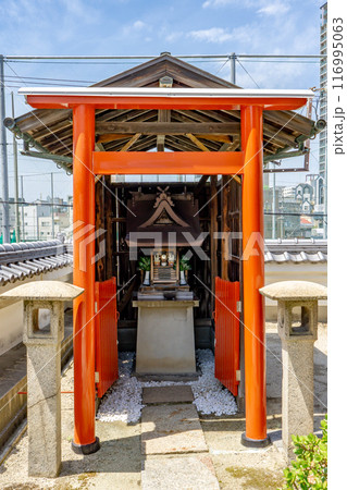 大阪市天王寺区餌差町 心眼寺 稲荷社 大阪市天王寺区餌差町 心眼寺 稲荷社 116995063