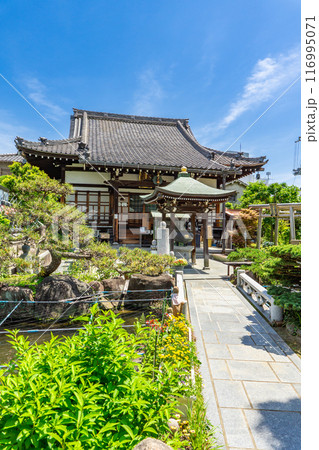 大阪市天王寺区餌差町 興徳寺(創建天平年間) 本堂 大阪市天王寺区餌差町 興徳寺(創建天平年間) 本堂 116995071