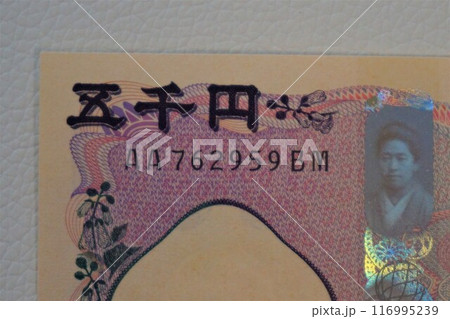 新紙幣 紙幣 五千円札 5000円 津田梅子 新紙幣 紙幣 五千円札 5000円 津田梅子 116995239