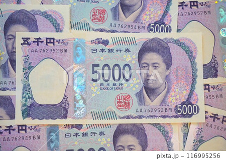 新紙幣 紙幣 五千円札 5000円 津田梅子 新紙幣 紙幣 五千円札 5000円 津田梅子 116995256