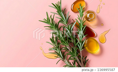 Rosemary background light pink 116995587