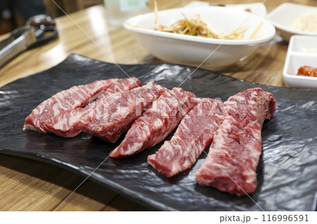 Korean bbq Grilled Boneless Galbi Korean bbq Grilled Boneless Galbi 116996591