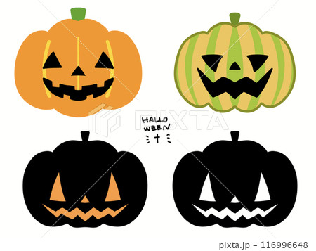 ハロウィンカボチャ 116996648