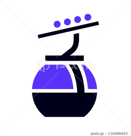 Transport flat icon, square shape 116996693