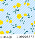 薔薇のシームレスパターン 116996872