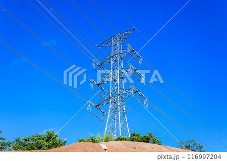 送電鉄塔 116997204