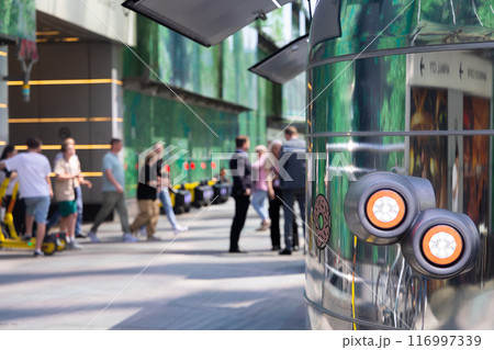 A Glimpse of Moscows Urban Life - Streetside Reflections 116997339