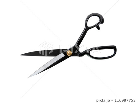 Scissors for sewing on white Scissors for sewing on white 116997755