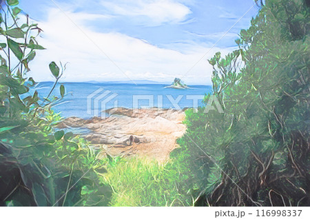 海の見える場所 116998337