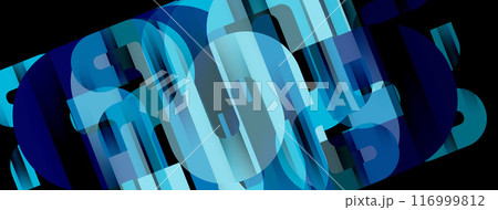 Lines, abstract letter style design background. Geometric vector Illustration For Wallpaper, Banner, Background, Card, Book Illustration, landing page 116999812