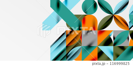 Geometric neo patterns. Abstract background for covers, banners, flyers and posters and other templates Geometric neo patterns. Abstract background for covers, banners, flyers and posters and other templates 116999825