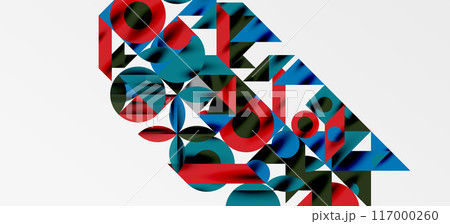 Geometric neo patterns. Abstract background for covers, banners, flyers and posters and other templates Geometric neo patterns. Abstract background for covers, banners, flyers and posters and other templates 117000260