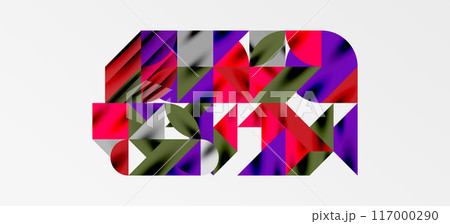 Geometric neo patterns. Abstract background for covers, banners, flyers and posters and other templates Geometric neo patterns. Abstract background for covers, banners, flyers and posters and other templates 117000290