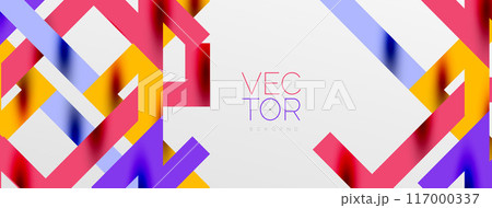 Colorful stripes abstract line background. Pop art abstract background for covers, banners, flyers and posters and other templates 117000337