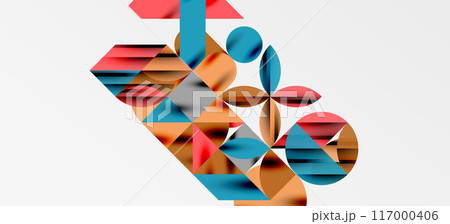 Geometric neo patterns. Abstract background for covers, banners, flyers and posters and other templates Geometric neo patterns. Abstract background for covers, banners, flyers and posters and other templates 117000406