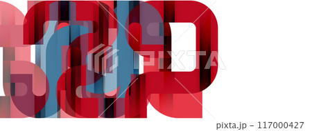 Lines, abstract letter style design background. Geometric vector Illustration For Wallpaper, Banner, Background, Card, Book Illustration, landing page 117000427