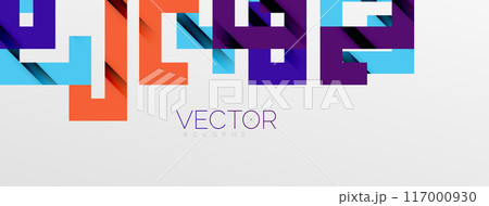 Color bend lines with shadow texture effect. Vector Illustration For Wallpaper, Banner, Background, Card, Book Illustration, landing page Color bend lines with shadow texture effect. Vector Illustration For Wallpaper, Banner, Background, Card, Book Illustration, landing page 117000930