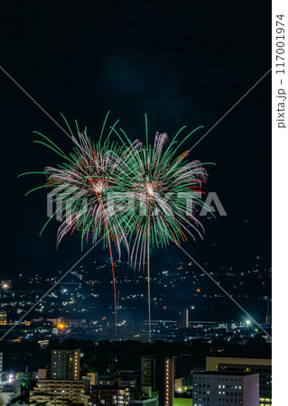 夜空を彩る山形花火大会 117001974