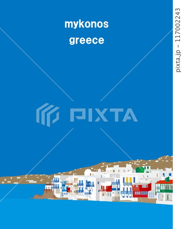 ミコノス　Mykonos　リトル・ベニス　little venice　ギリシャ　greece　 117002243