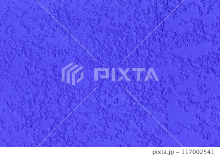 Blue Abstract Pattern Paint Wall Texture Background Surface Backdrop Plaster Stucco 117002541