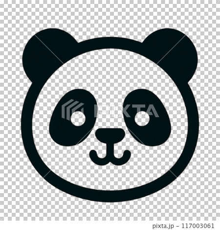 熊貓簡單圖標 熊貓簡單圖標 117003061