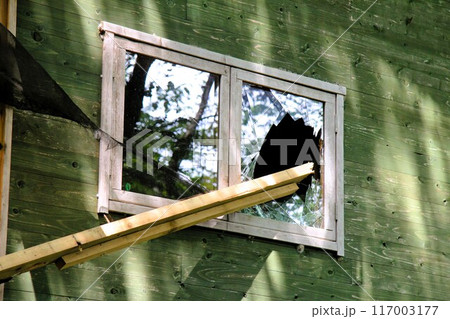 倒壊した家屋 117003177