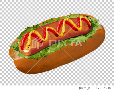 Hot Dog (with lettuce) 117006940