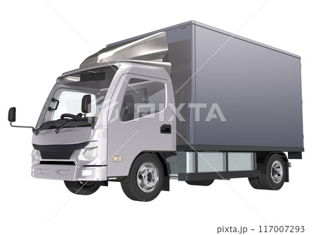 EVトラック　EV車　バッテリー充電式(3DCGイメージ) 117007293