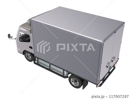 EVトラック EV車 バッテリー充電式(3DCGイメージ) EVトラック EV車 バッテリー充電式(3DCGイメージ) 117007297