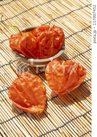 夏の風物詩 ほおずき 夏の風物詩 ほおずき 117007452