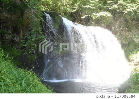 山梨県北杜市大門川の滝「千ヶ滝」 117008394
