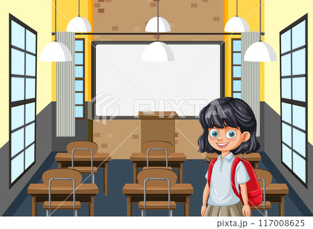 Student in a Classroom Student in a Classroom 117008625