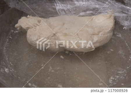 よだれ鷄 レンジで胸肉を蒸す よだれ鷄 レンジで胸肉を蒸す 117008926