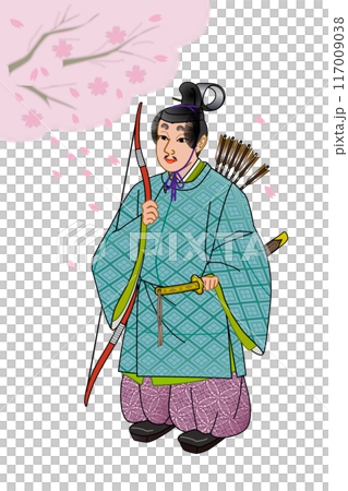 在原業平のイラスト 在原業平のイラスト 117009038