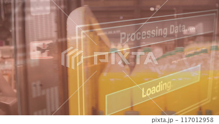 Processing data and loading image over worker in warehouse 117012958