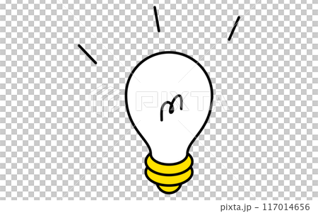Light bulb, target, goal achievement and goal business icon, isometric illustration 117014656