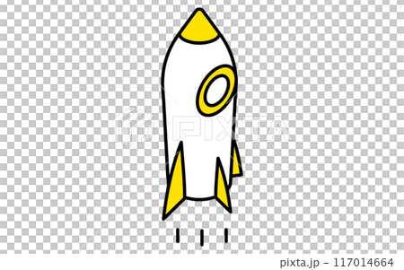 ロケットランチャー、ターゲット・目標達成・ゴールのビジネスアイコン、アイソメトリックイラスト 117014664