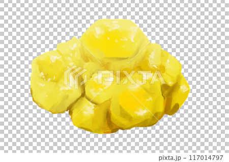 栗子金頓水彩風格手繪插畫 117014797