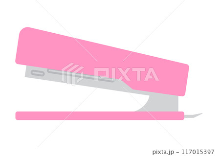 ステープラーのイラスト 線なし フラット ステープラーのイラスト 線なし フラット 117015397