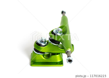 Green double kingpin truck 117016223