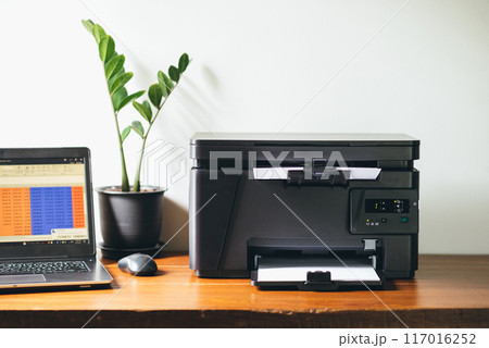 Multi-function laser printer. 117016252