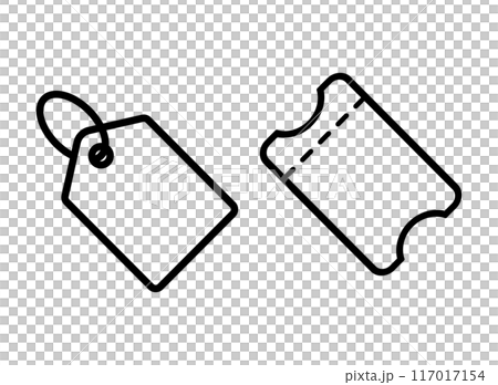 Price tag coupon icon Price tag coupon icon 117017154