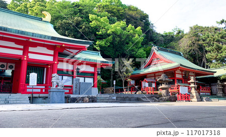 山口県下関市の赤間神宮 山口県下関市の赤間神宮 117017318