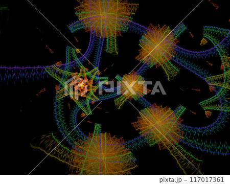 Imaginatory fractal abstract background Image Imaginatory fractal abstract background Image 117017361