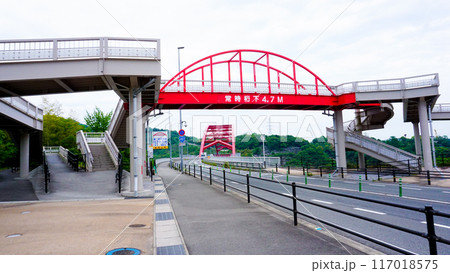 広島県呉市の音戸大橋 117018575