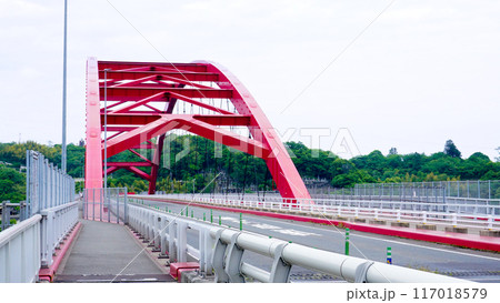広島県呉市の音戸大橋 117018579