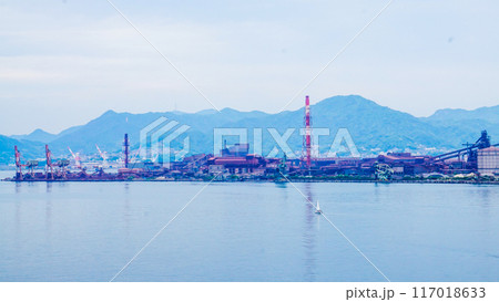 日本製鐵瀬戸内製鐵所 呉地区の工場 日本製鐵瀬戸内製鐵所 呉地区の工場 117018633