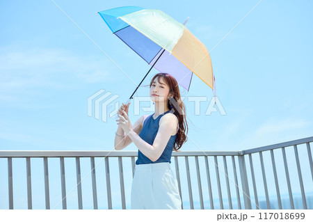 夏の女性ポートレート 夏の女性ポートレート 117018699